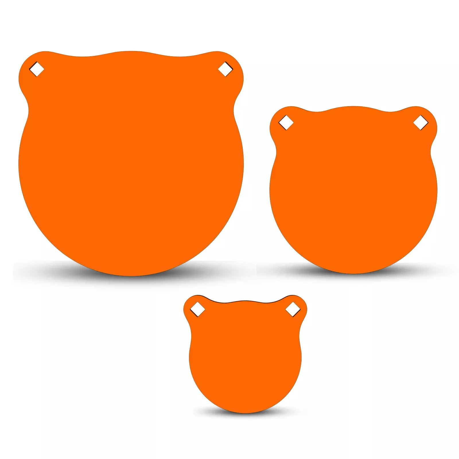 1-2-ar500-gong-targets-4-6-8 1/2" AR500 Gong Targets - 4", 6", 8"