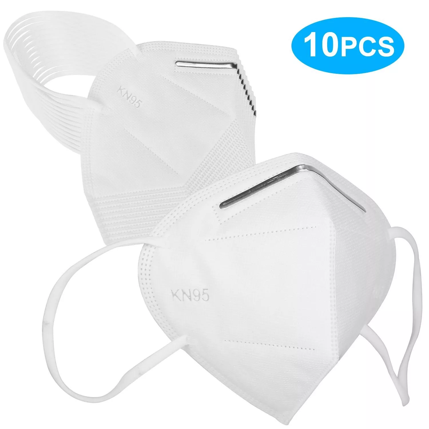 10-pcs-disposable-kn95-mask-ffp2-soft-breathable-protective-mask-95-filtration-s 10 PCS Disposable KN95 Mask FFP2 Soft Breathable Protective Mask 95% Filtration Safety Masks