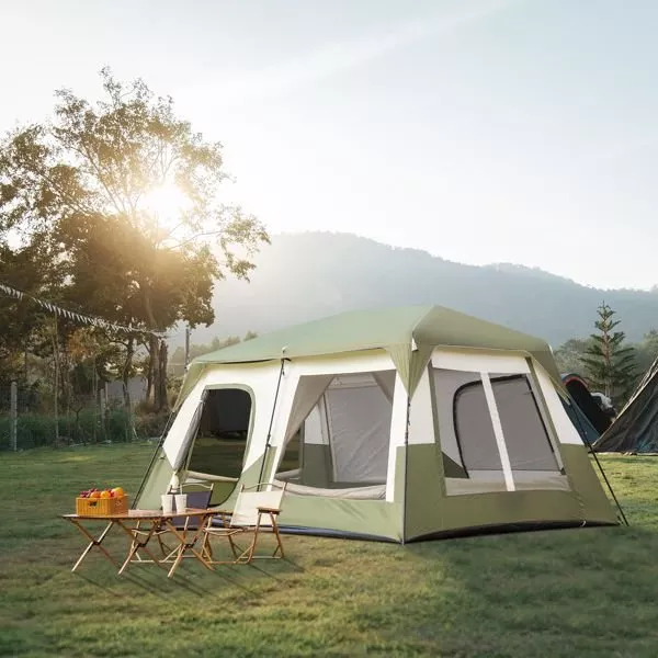 10-person-camping-tent-setup-in-60-seconds-with-rainfly-windproof-tent-with-carr 10 Person Camping Tent Setup in 60 Seconds with Rainfly & Windproof Tent with Carry Bag for Family Camping & Hiking