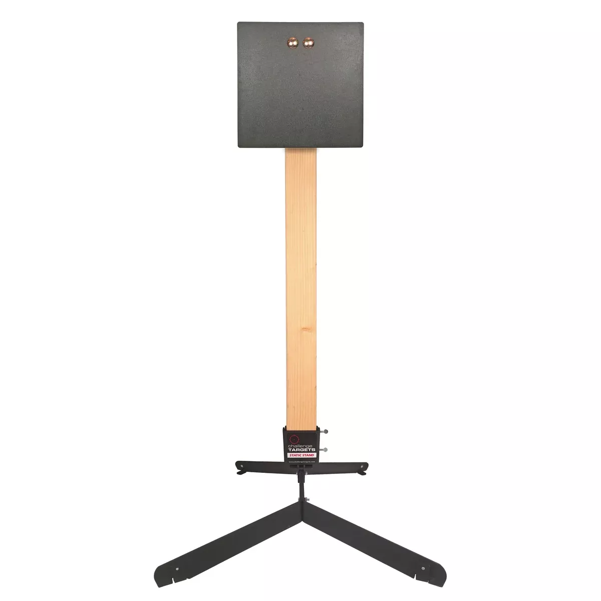 12" Square Rifle Target - Static Stand