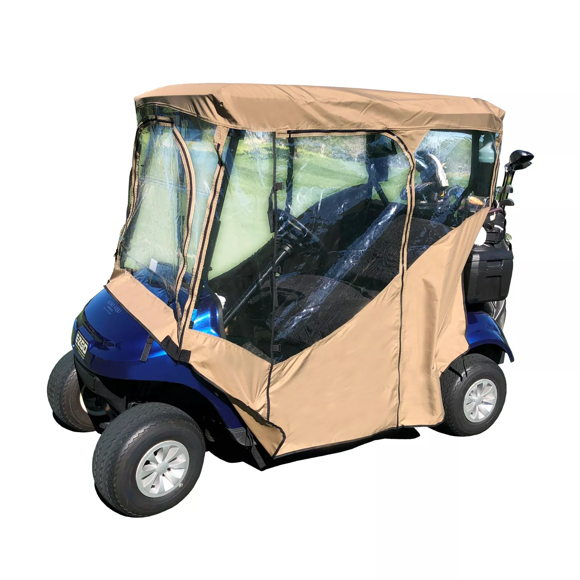 2-passengers-driving-enclosure-roof-56-60-straight-down-tail-in-ta 2 Passengers Driving Enclosure Roof 56" - 60" Straight Down Tail in Ta