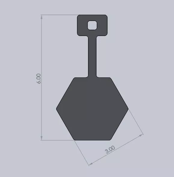 22/Airgun MLS 3″ Hex