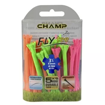 3-1-4-assorted-champ-fly-tees-25-pack 3 1/4" Assorted Champ Fly Tees -25 Pack