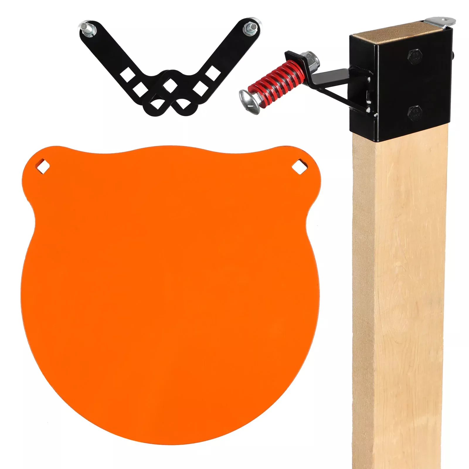 3-8-thick-12-gong-2x4-target-mount-kit 3/8" Thick 12" Gong + 2X4 Target Mount Kit