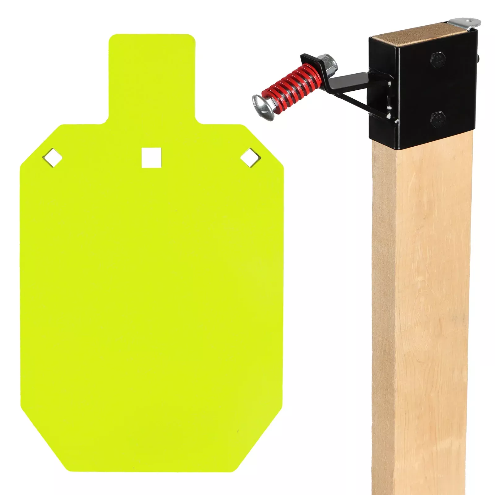 3-8-thick-7-x-12-torso-2x4-target-mount-kit 3/8" Thick 7" X 12" Torso + 2X4 Target Mount Kit