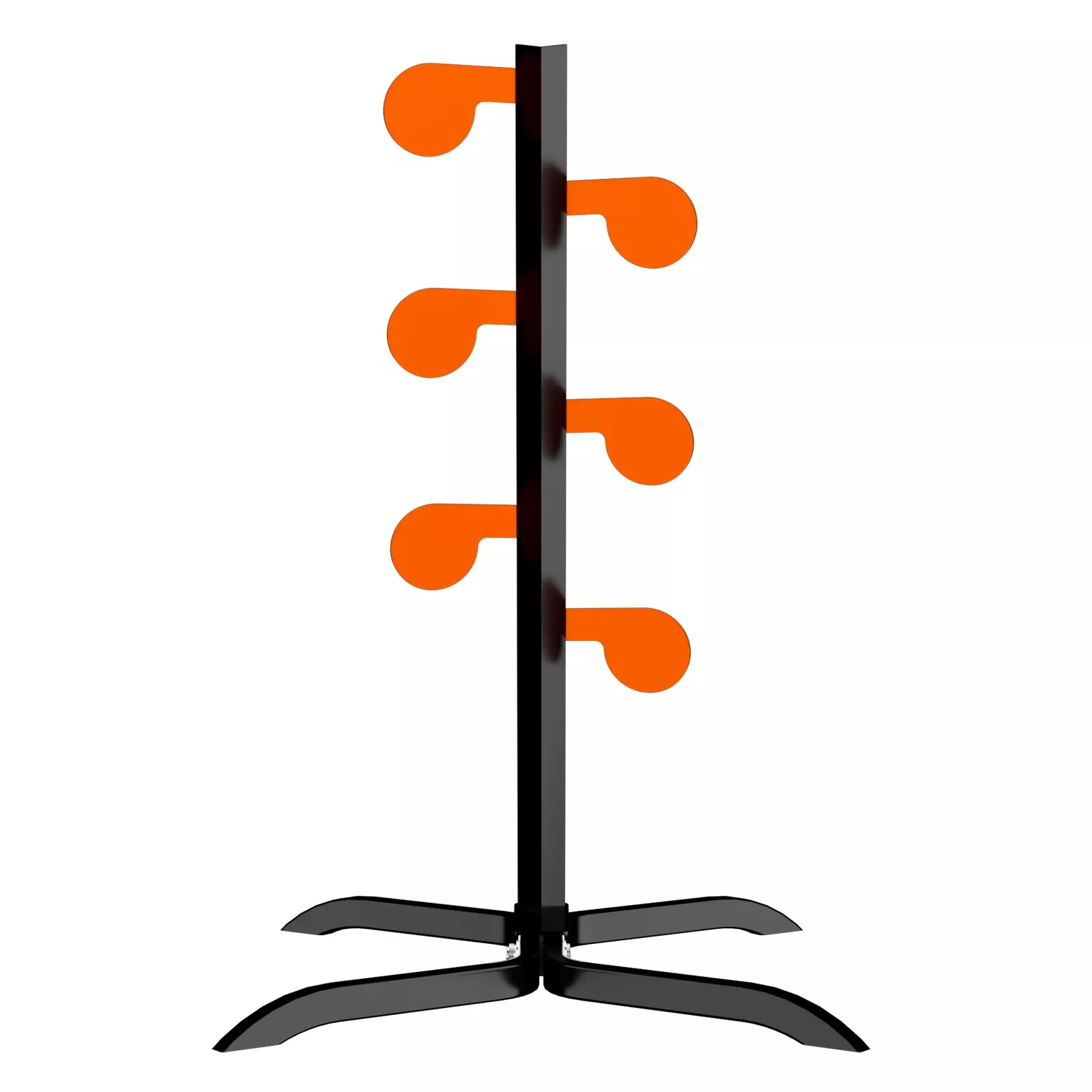 4-x-1-4-ar500-steel-target-dueling-tree-stand-upgraded 4" x 1/4" AR500 Steel Target Dueling Tree Stand - Upgraded