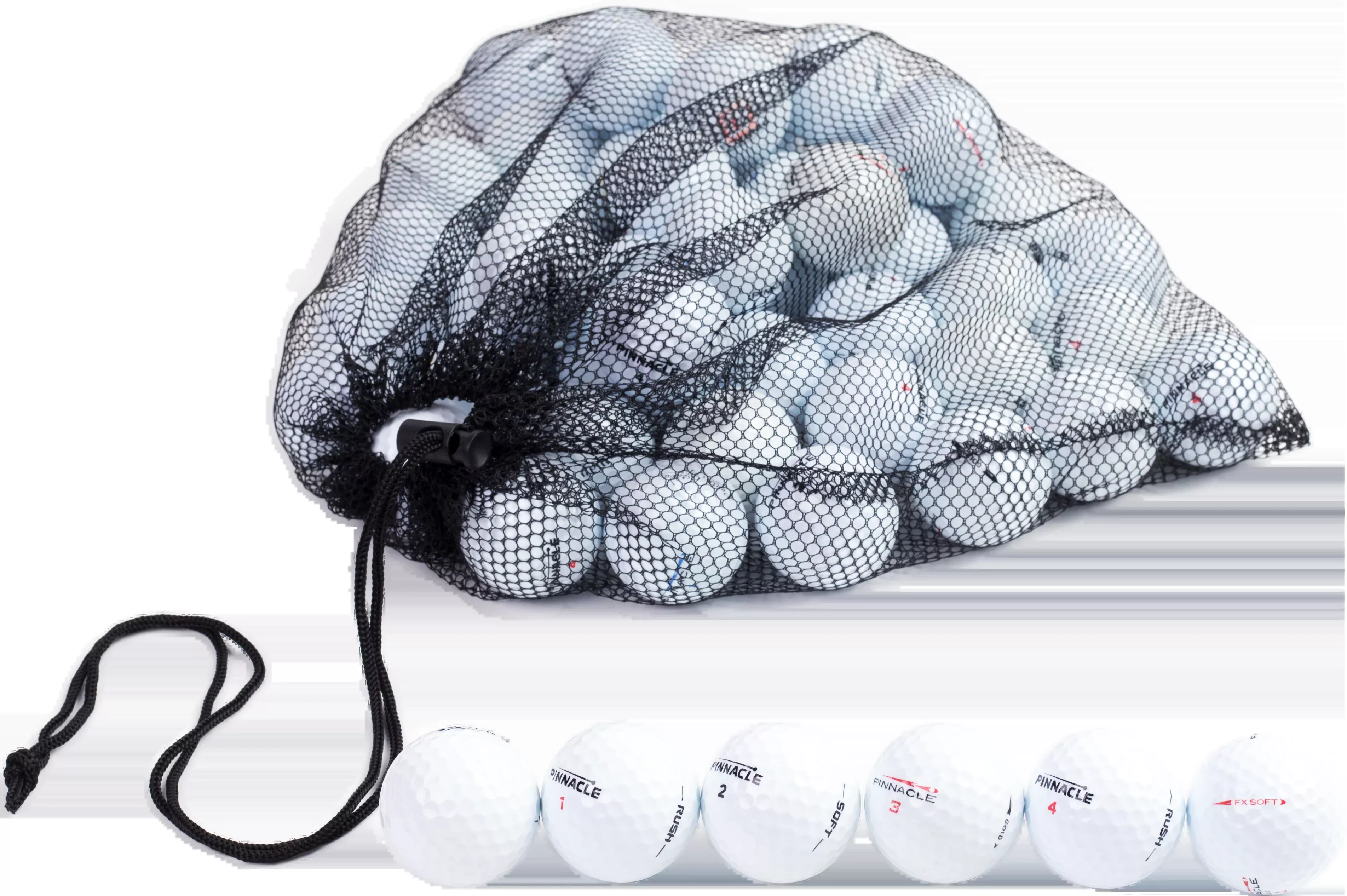 48 Pinnacle Golf Ball Mesh Bag Mix