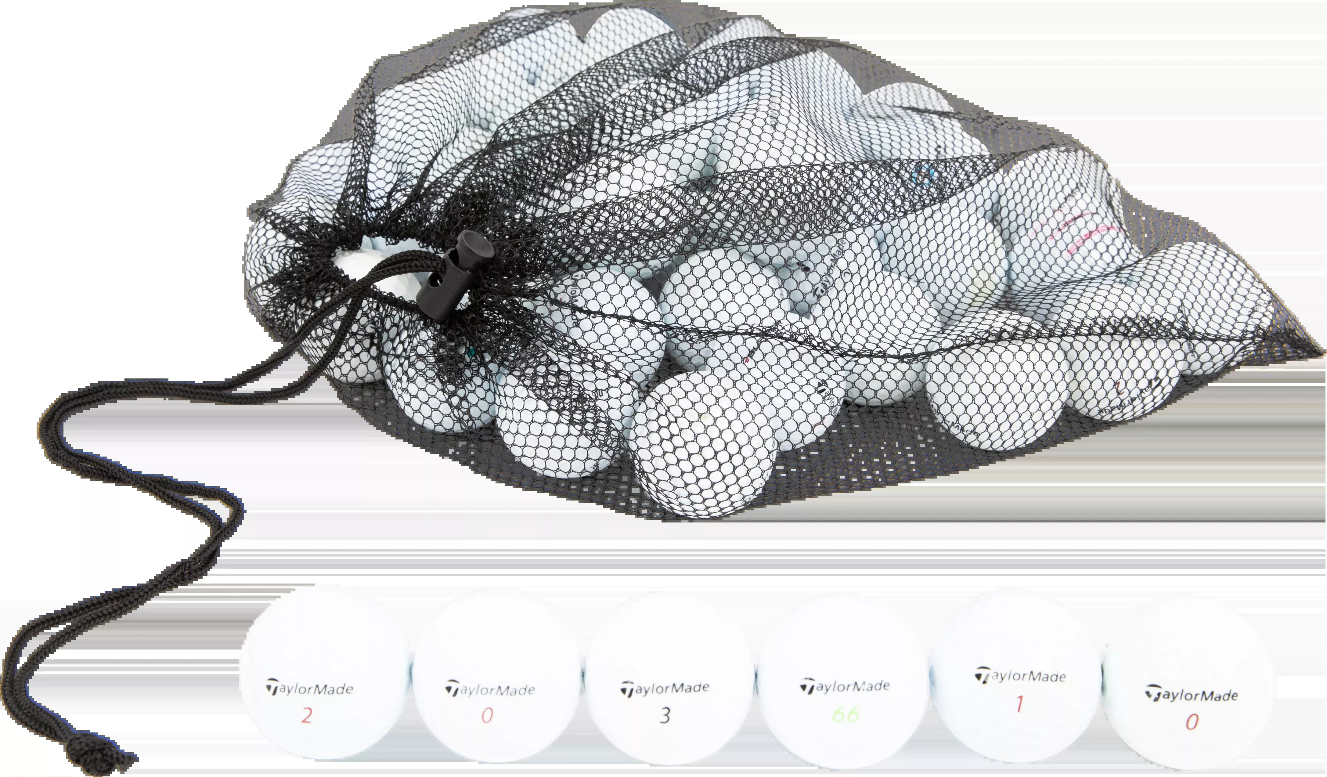 48 TaylorMade Golf Ball Mesh Bag Mix