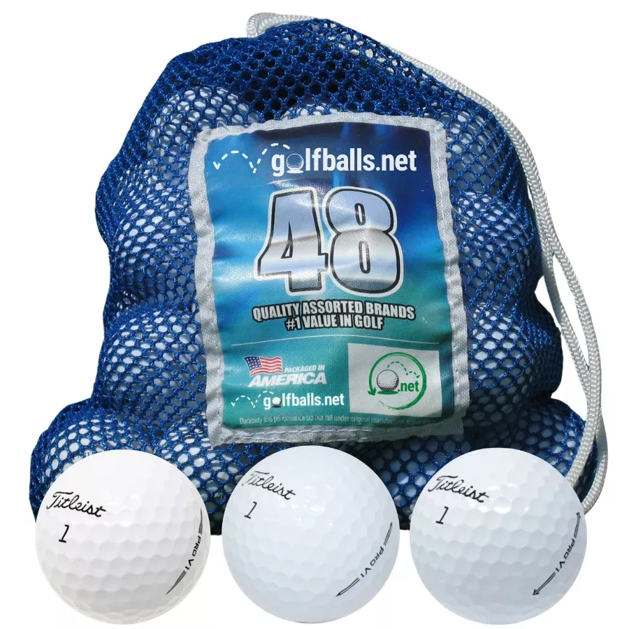 48 Titleist Pro V1 Mesh Bag Mix