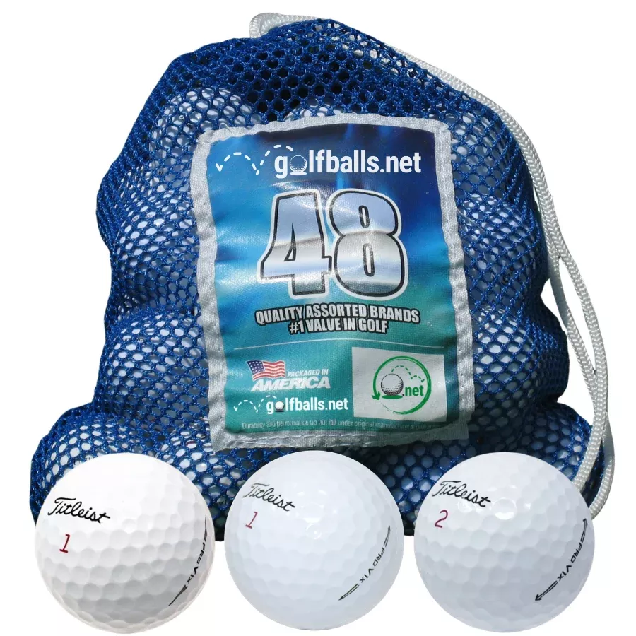 48 Titleist Pro V1x Mesh Bag Mix