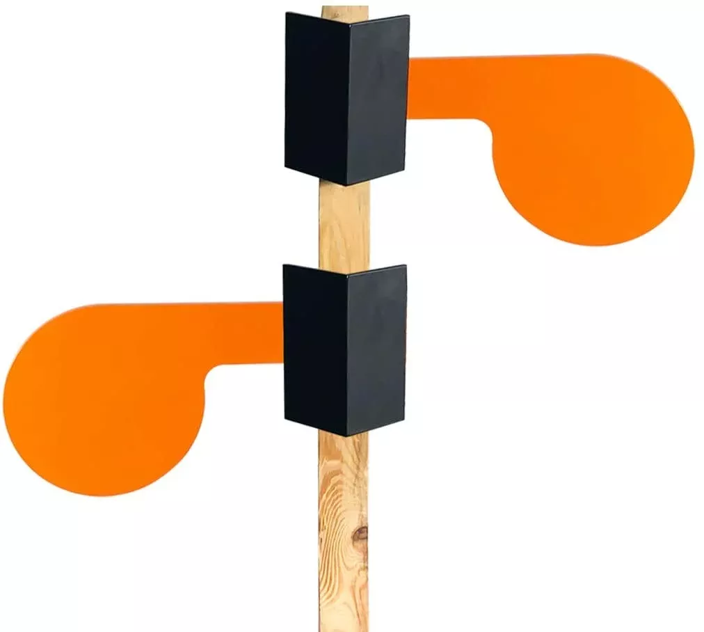 6-x-3-8-ar500-dueling-tree-paddle-steel-target 6" x 3/8" AR500 Dueling Tree Paddle Steel Target