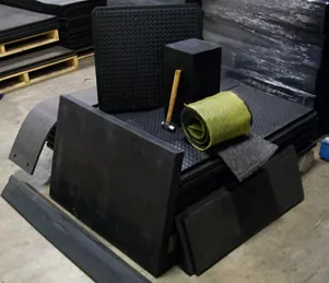 8″ SQ Rifle Clearing Trap Replacement Rubber Kit