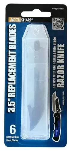 AccuSharp 3.5″ Replacement Blade Blue