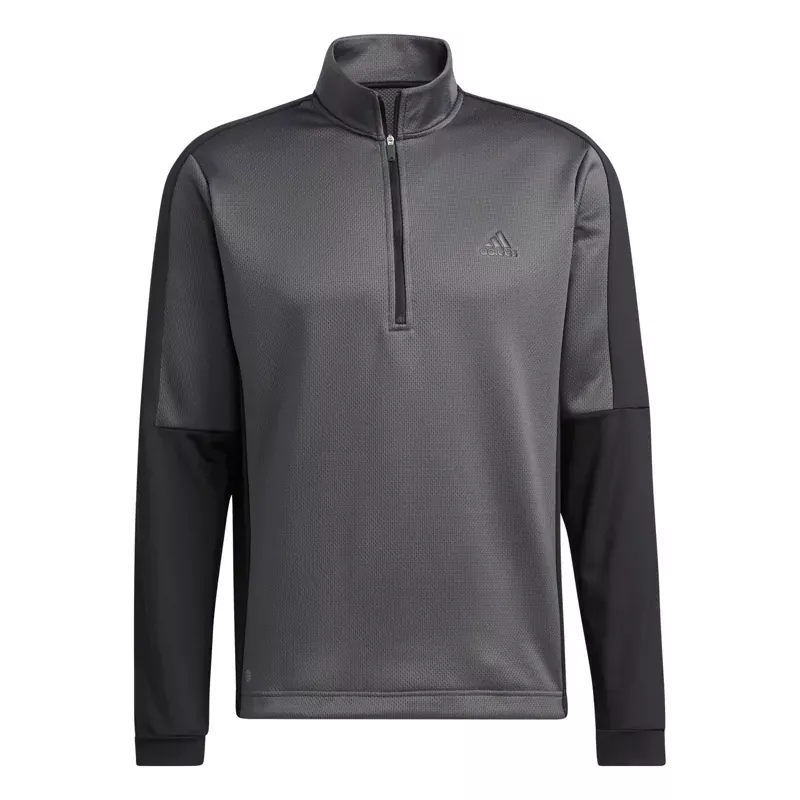 adidas-colour-block-1-4-zip-golf-pullover-hc5573 adidas Colour Block 1/4 Zip Golf Pullover HC5573