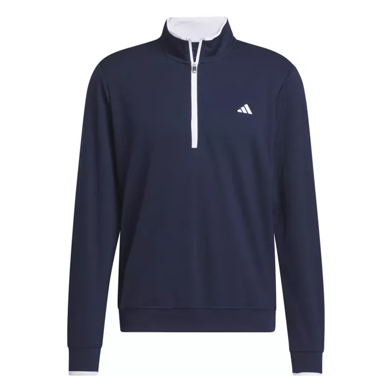 adidas-core-lightweight-1-4-zip-golf-pullover adidas Core Lightweight 1/4 Zip Golf Pullover