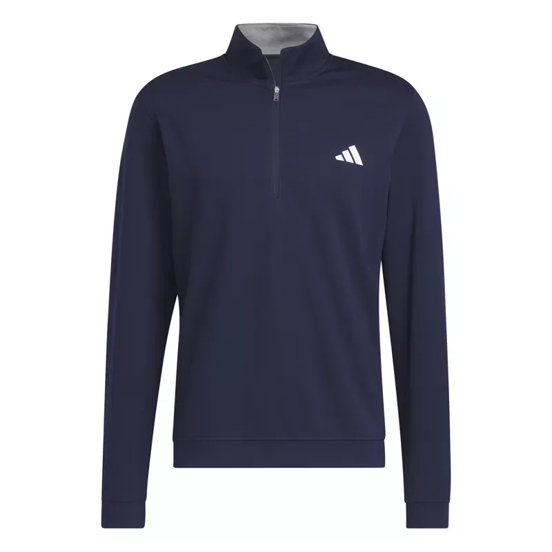 adidas-elevated-1-4-zip-golf-mid-layer-ib6114 adidas Elevated 1/4 Zip Golf Mid Layer IB6114