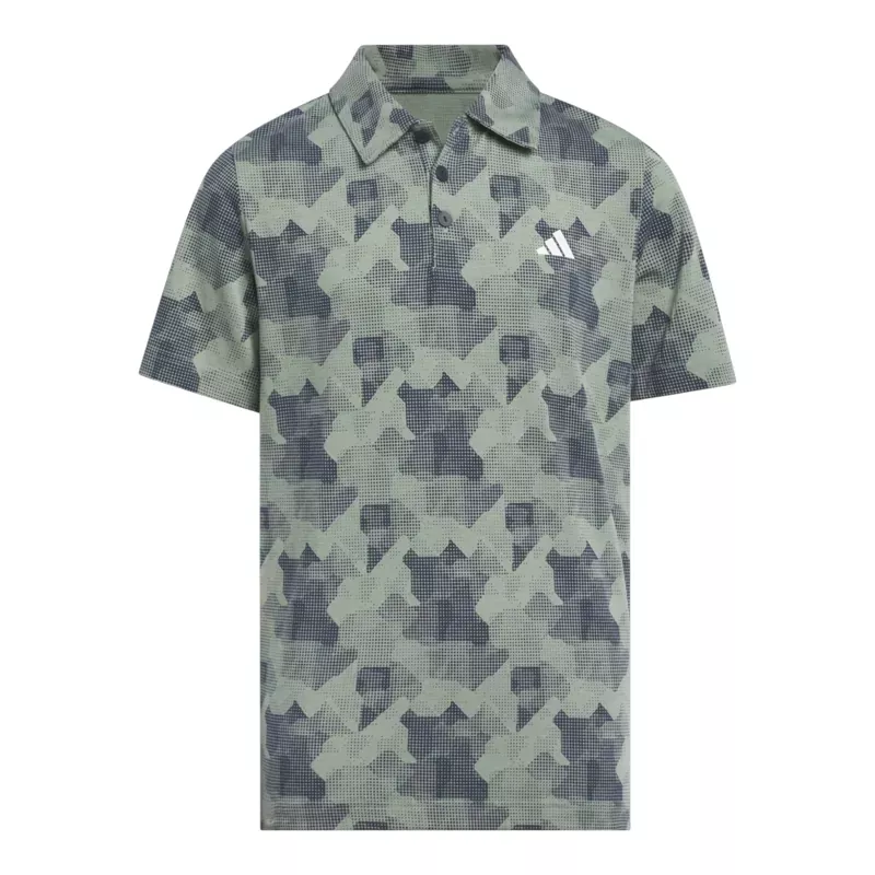 adidas-junior-printed-scripted-golf-polo-shirt-is7008 adidas Junior Printed Scripted Golf Polo Shirt IS7008