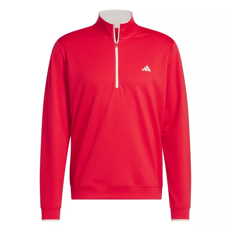 adidas Lightweight 1/2 Zip Golf Pullover JJ1712