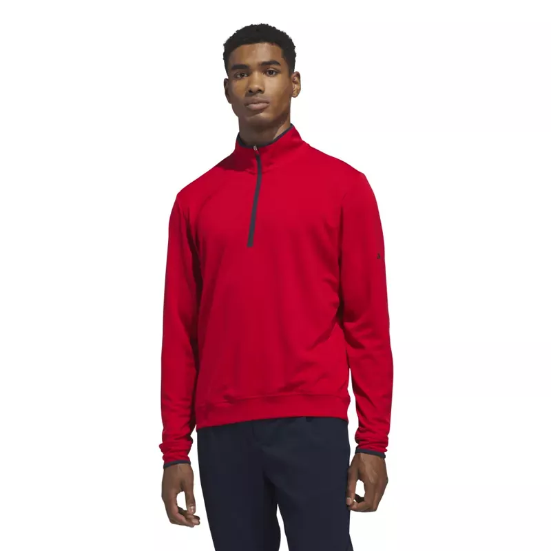 adidas-men-s-lightweight-1-4-zip-collegiate-red Adidas Men’s Lightweight 1/4 Zip – Collegiate Red