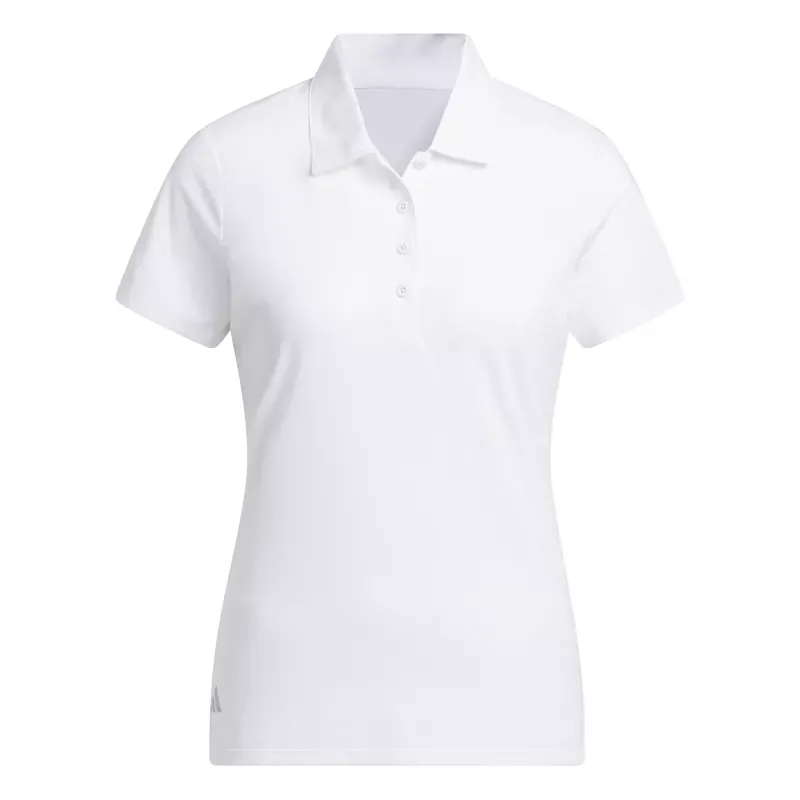 adidas-ultimate-solid-short-sleeve-ladies-golf-polo adidas Ultimate Solid Short Sleeve Ladies Golf Polo