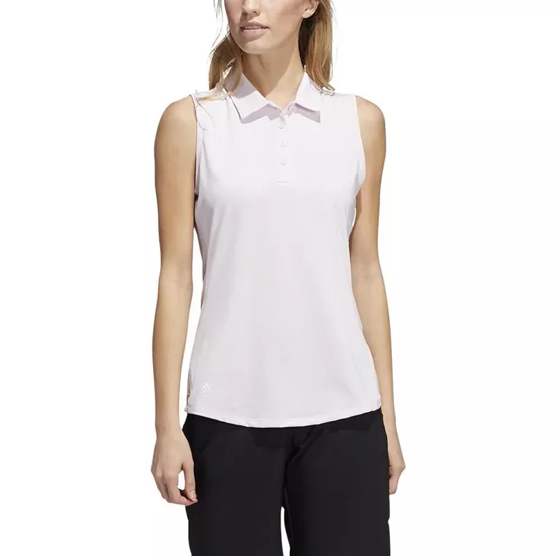 adidas-women-s-ultimate-365-solid-sleeveless-golf-polo Adidas Women’s Ultimate 365 Solid Sleeveless Golf Polo