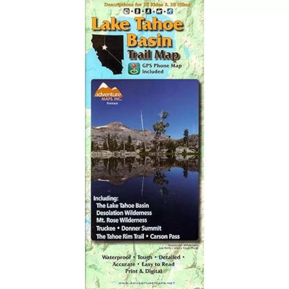 adventure-maps-mammoth-lakes-ca-trail-map Adventure Maps Mammoth Lakes, CA Trail Map