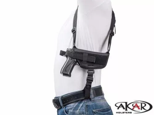 Akar KA7204 1911 Nylon Horizontal Shoulder Holster
