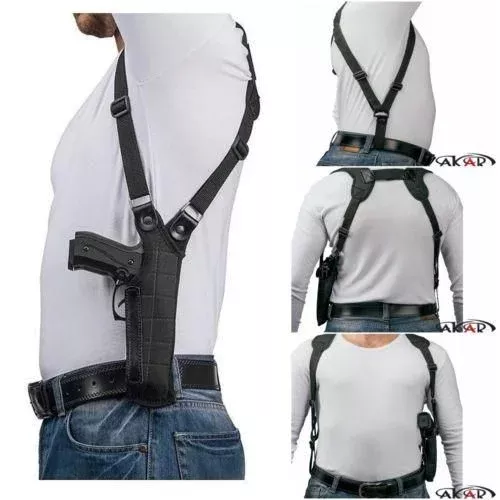 Akar KA7217C Vertical Shoulder Holster Right Hand
