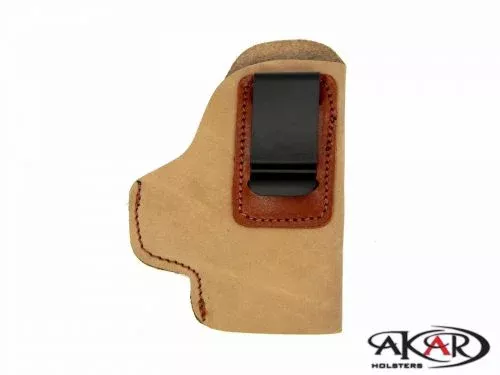 akar-suede-iwb-ccw-leather-holster Akar Suede IWB CCW Leather Holster