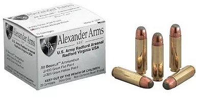 Alexander Arms .50 Hollow Point