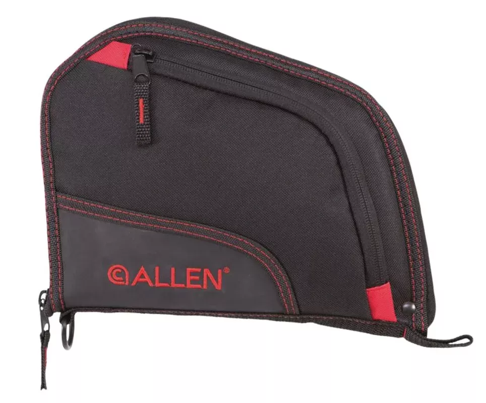 allen-auto-fit-handgun-case-9-black-red Allen Auto-Fit Handgun Case 9″ Black/Red