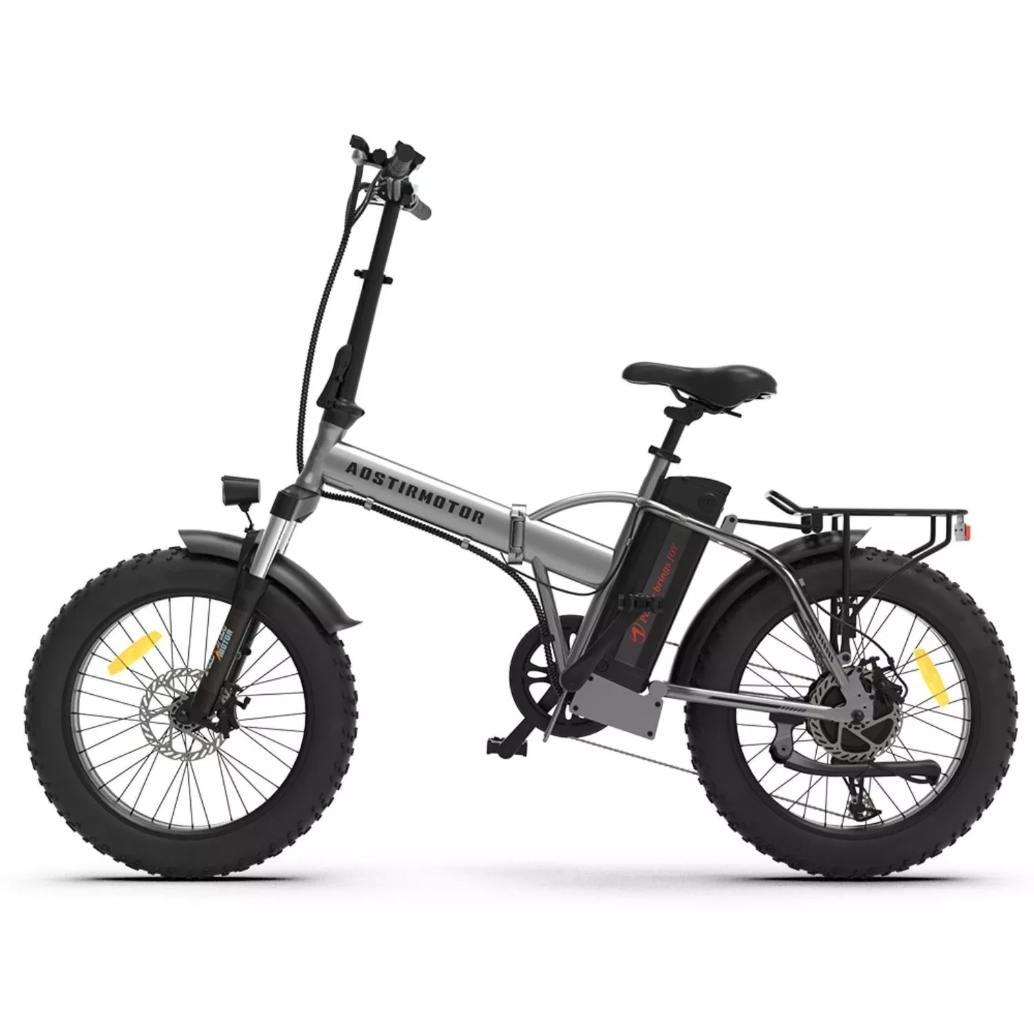 aostirmotor-folding-electric-bike-ebike-bicycle-750w-motor-20-fat-tire-with-48v- AOSTIRMOTOR Folding Electric Bike Ebike Bicycle 750W Motor 20" Fat Tire With 48V/12.5Ah Li-Battery Beach Snow Bicycle A30