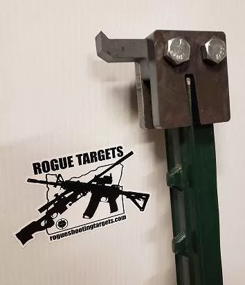 ar500-t-post-mount-steel-targets AR500 T Post Mount for Steel Targets