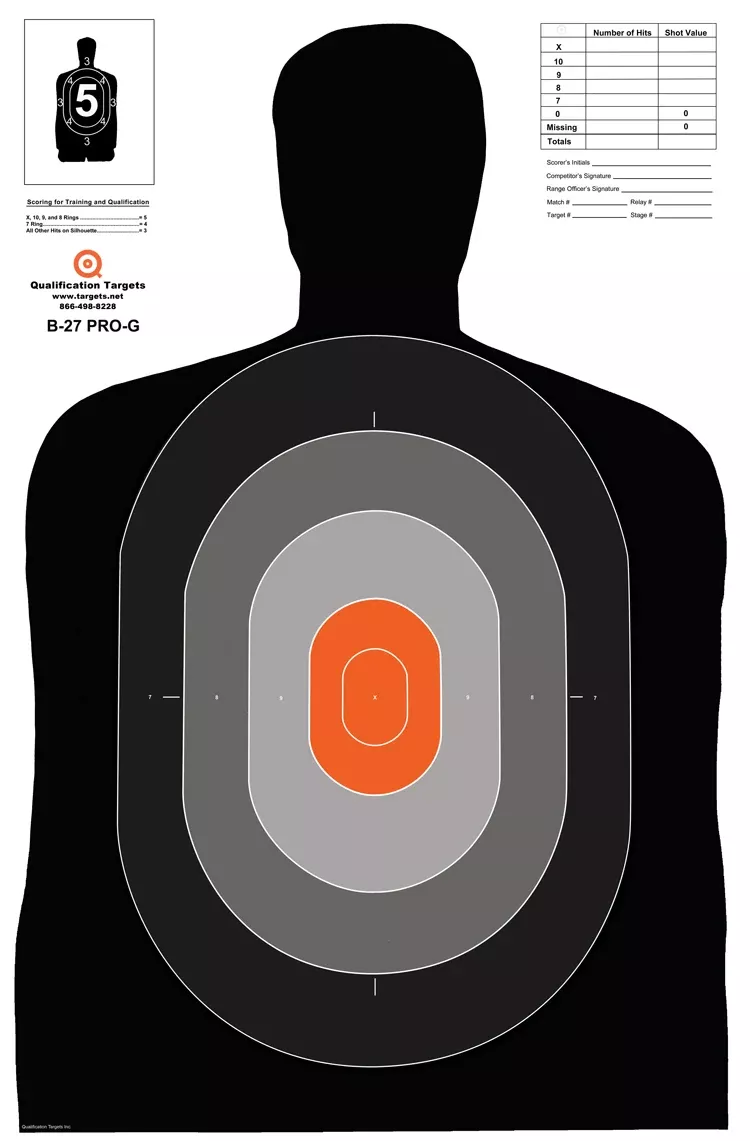 b-27-pro-g-paper-target B-27 PRO-G Paper Target