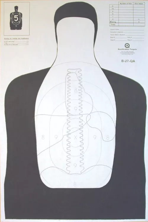 B-27-QA Paper Target