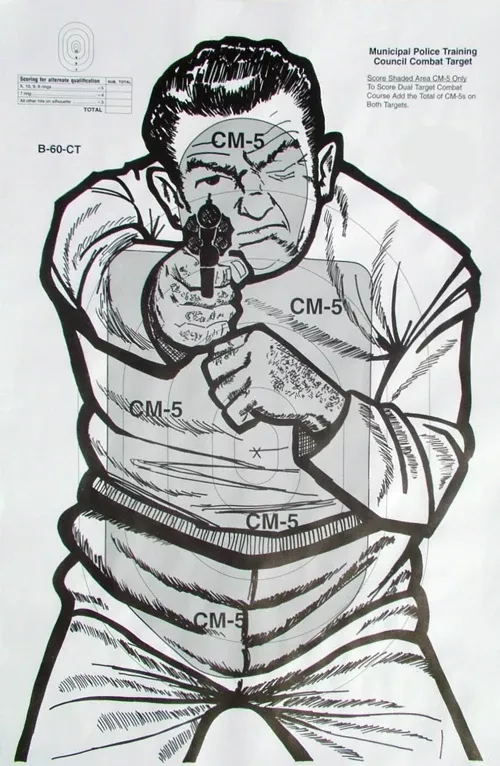 B-60-CT Paper Target