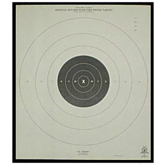 b-8p-25-yard-timed-rapid-fire-21-x24 B-8P 25 Yard Timed and Rapid Fire | 21"x24"