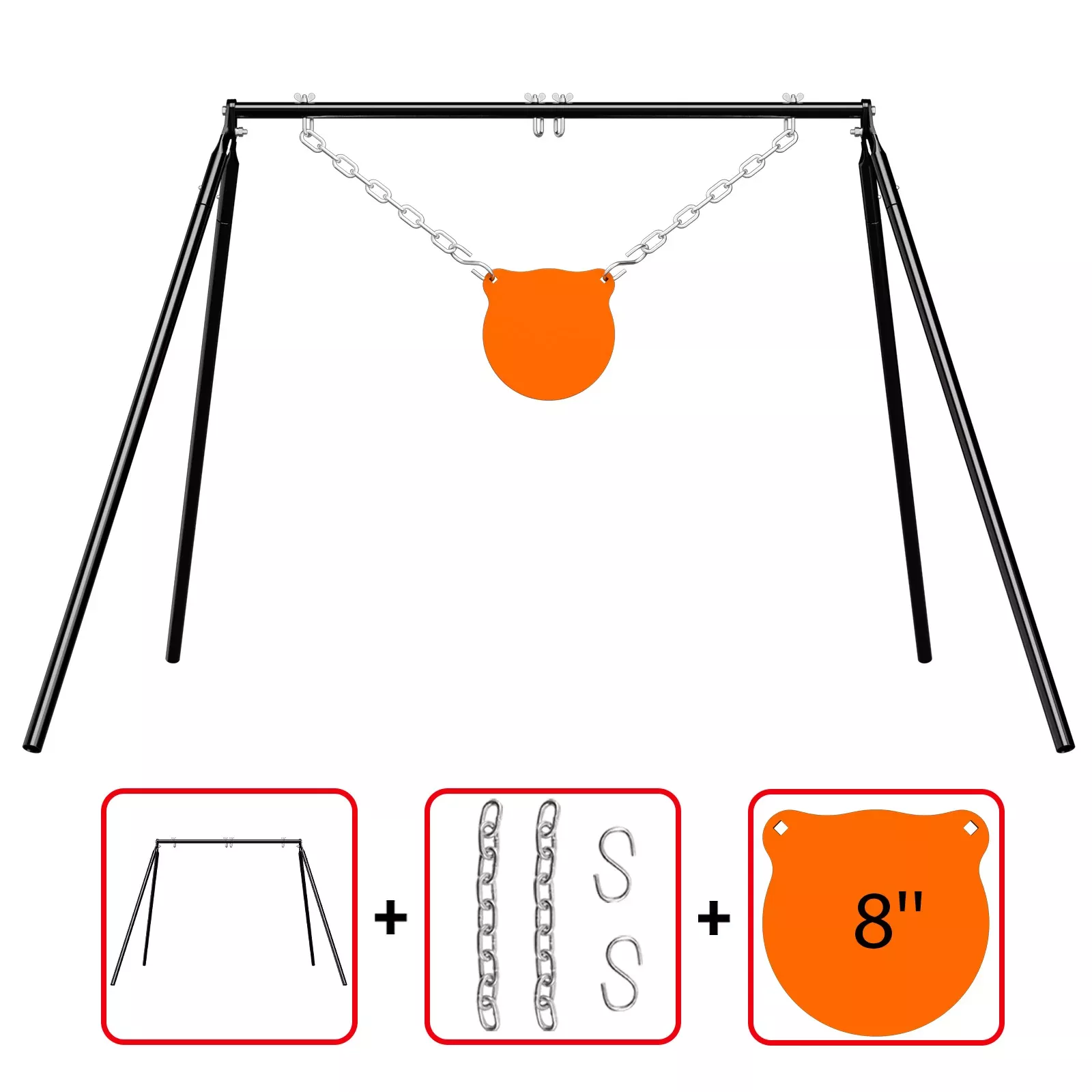 B003 Stand + Mounting Kit + 8" Gong