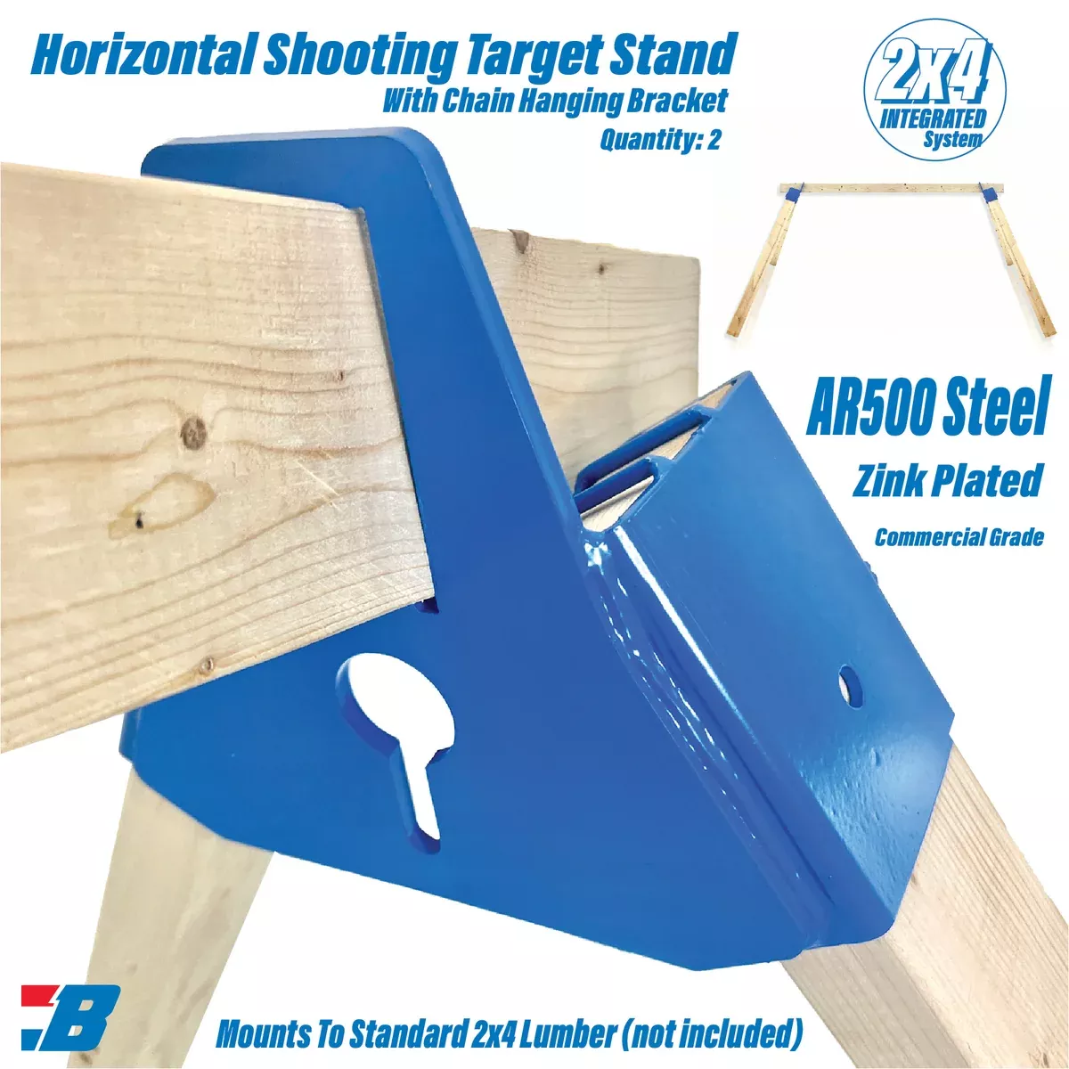 bash-targets-target-stand-horizontal-2x4 Bash Targets Target Stand Horizontal 2x4
