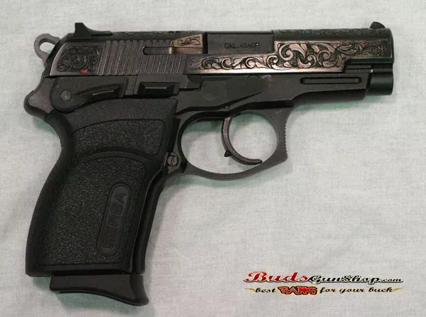 bersa-thunder-45-special-engraved-model-45-acp-matte-blue-pistol Bersa Thunder 45 Special Engraved Model .45 ACP Matte Blue Pistol