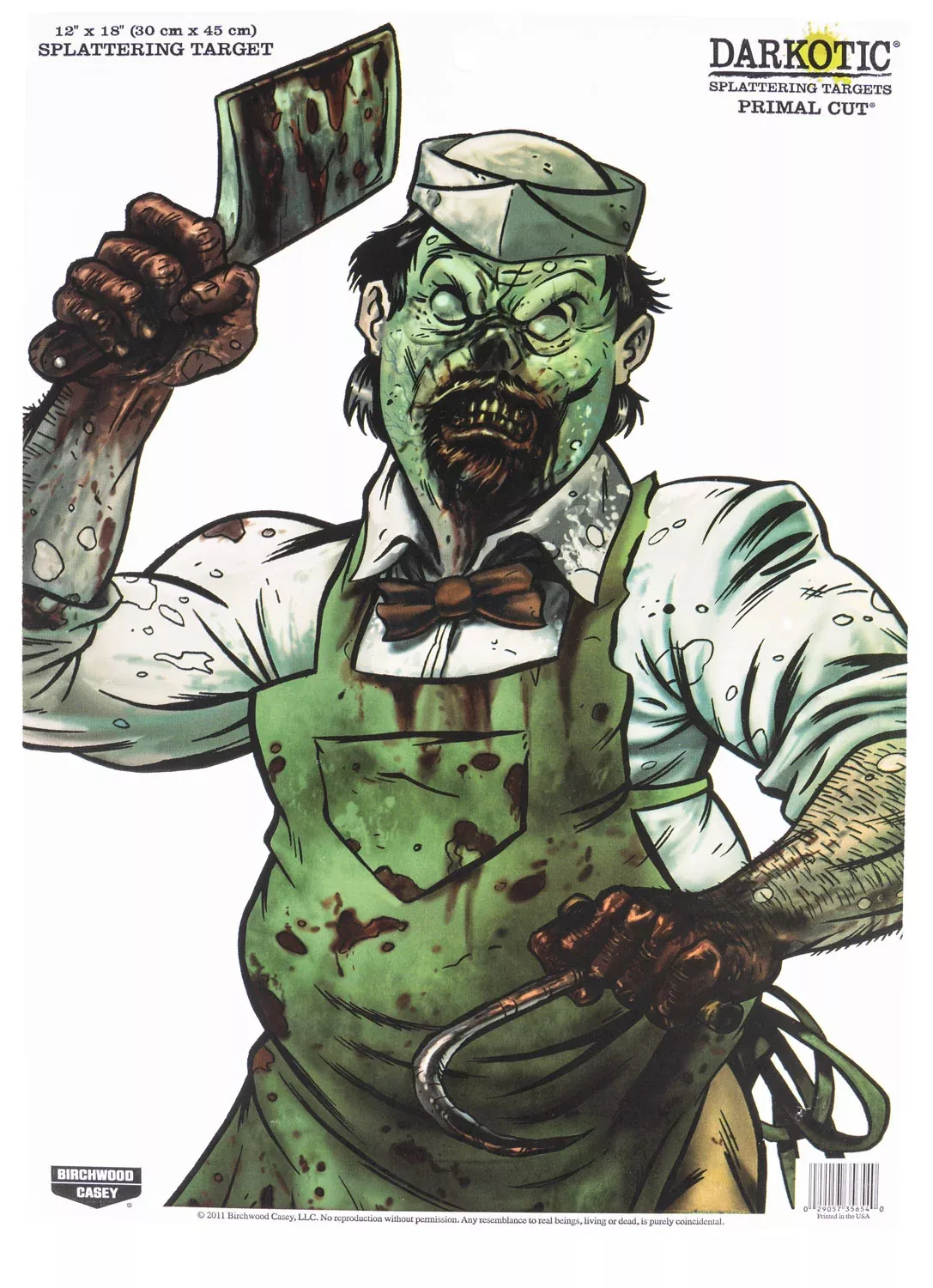 birchwood-casey-darkotic-primal-cut-paper-12-x-18-zombie-butcher-multi Birchwood Casey Darkotic Primal Cut Paper 12" x 18" Zombie Butcher Multi