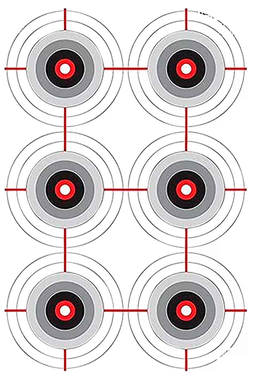 birchwood-casey-ezescorer-bullseye-paper-target-12-x-18 Birchwood Casey EZEScorer Bullseye Paper Target 12" x 18"
