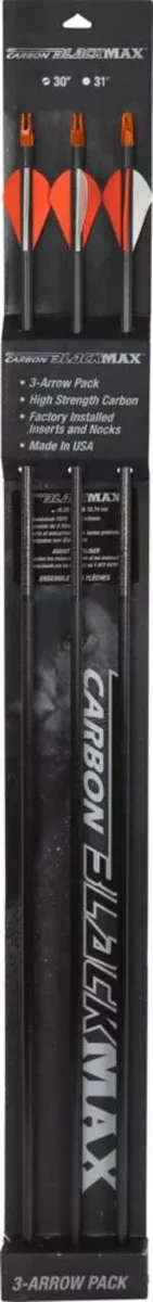 blackmax-carbon-arrow-3-pack BlackMax Carbon Arrow 3-Pack