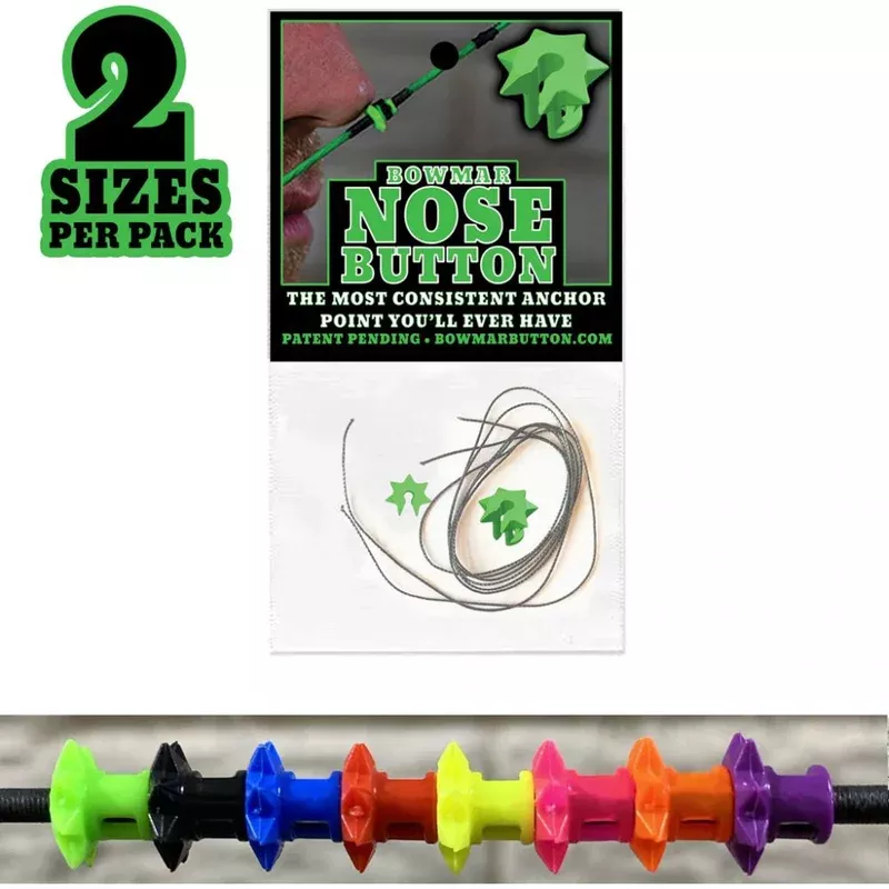 bowmar-archery-nose-button-blue-2-pc-small-large Bowmar Archery Nose Button Blue 2 pc Small/Large