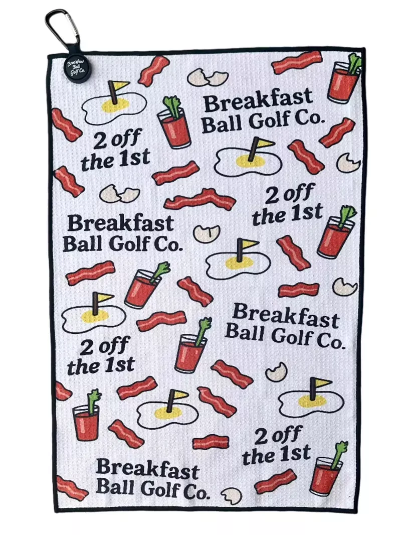breakfast-ball-magnetic-golf-towel Breakfast Ball Magnetic Golf Towel