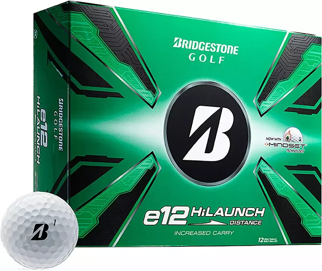 bridgestone-e12-high-launch-2025-white-golf-balls Bridgestone e12 High Launch 2025 White Golf Balls
