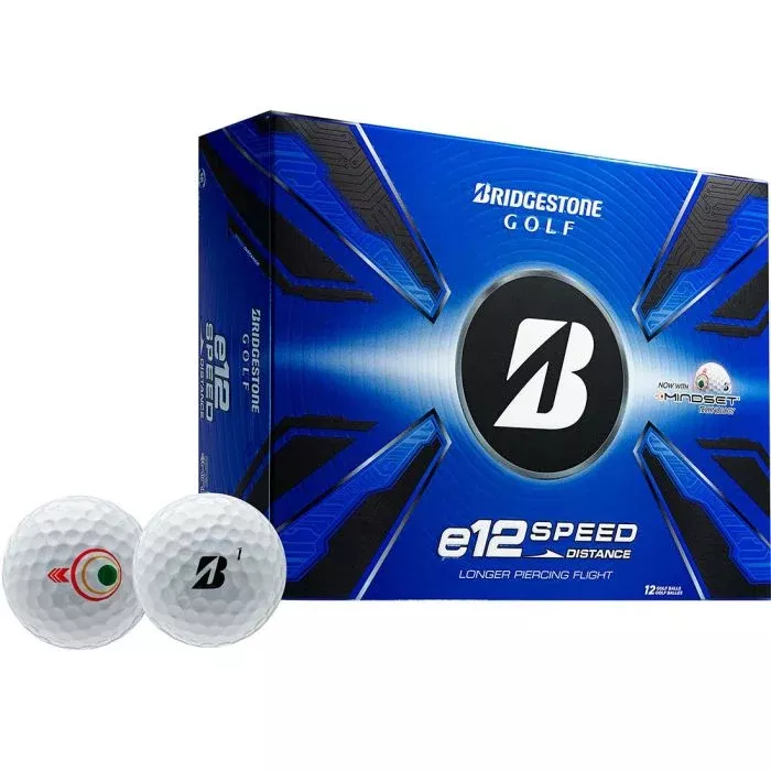 bridgestone-e12-speed-2025-white-golf-balls Bridgestone e12 Speed 2025 White Golf Balls
