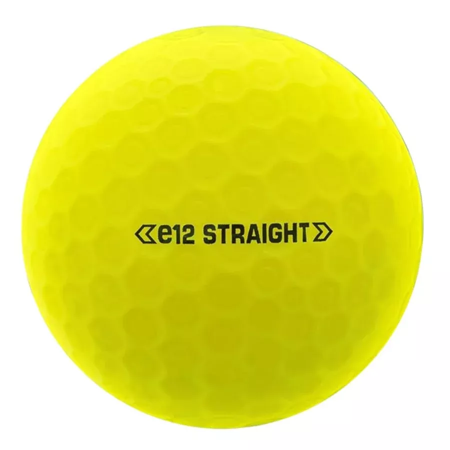 Bridgestone e12 Straight Matte Yellow (1 Dozen)