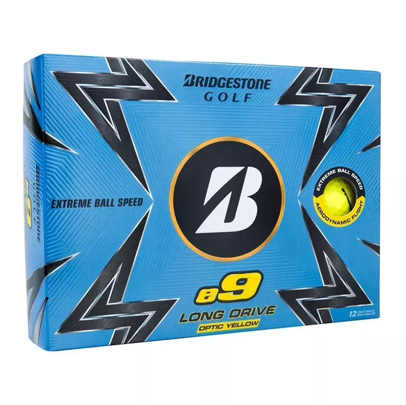 bridgestone-e9-long-drive-golf-balls-yellow-2023 Bridgestone e9 Long Drive Golf Balls – Yellow – 2023
