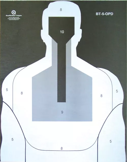 BT-5-OPD Paper Target